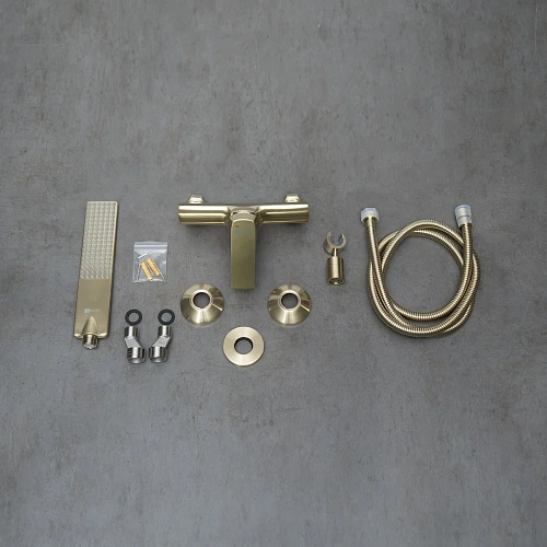 Смеситель для душа Lemark Ursus LM7203BG, брашированное золото Смеситель для душа Lemark Ursus LM7203BG, брашированное золото