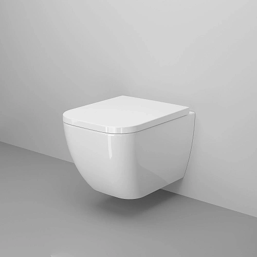 Унитаз подвесной Ambassador Forsa 243K19003S (475x360x350) с сиденьем Унитаз подвесной Ambassador Forsa 243K19003S (475x360x350) с сиденьем