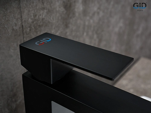 Смеситель для раковины Gid Anchel SS979-BM-D SS979BMD черный матовый Смеситель для раковины Gid Anchel SS979-BM-D SS979BMD черный матовый