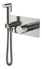 Картинка анонса товара «гигиенический душ boheme stick nikel brush c ручкой diamond 127-nb никель»