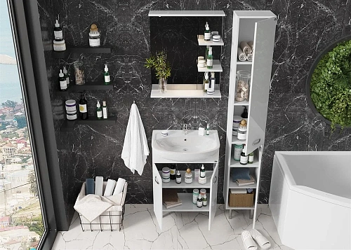 Тумба под раковину Onika КОРАЛЛ 60.10 106042 Тумба под раковину Onika КОРАЛЛ 60.10 106042