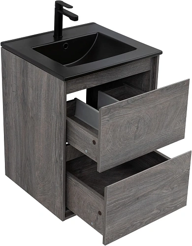 Тумба под раковину Aquanet Милан 50 дуб рошелье 00336371 подвесная Тумба под раковину Aquanet Милан 50 дуб рошелье 00336371 подвесная