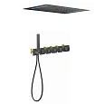 Душевая система Timo Petruma SX-5229/03SM встраиваемая с термостатом черный Душевая система Timo Petruma SX-5229/03SM встраиваемая с термостатом черный