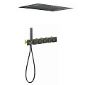 Душевая система Timo Petruma SX-5229/03SM встраиваемая с термостатом черный Душевая система Timo Petruma SX-5229/03SM встраиваемая с термостатом черный