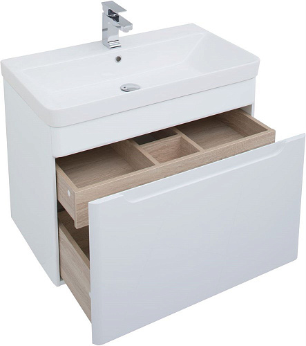 Тумба под раковину Aquanet София 80 белый 00199869 Тумба под раковину Aquanet София 80 белый 00199869