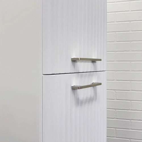 Шкаф-пенал Comforty Ангара-35 00-00019359 белая матовая Шкаф-пенал Comforty Ангара-35 00-00019359 белая матовая