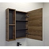 Зеркальный шкаф Comforty Соло-70 00-00011589 дуб темно-коричневый Зеркальный шкаф Comforty Соло-70 00-00011589 дуб темно-коричневый