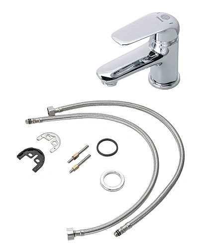 Смеситель для раковины Orange Iris M41-021cr хром Смеситель для раковины Orange Iris M41-021cr хром