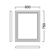 Зеркало Kerama Marazzi Kerama Marazzi Pompei PO.mi.60\CAM Зеркало Kerama Marazzi Kerama Marazzi Pompei PO.mi.60\CAM