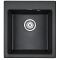 Кухонная мойка Paulmark KANTE 45 PM104651-AN, антрацит, 460х510 мм Кухонная мойка Paulmark KANTE 45 PM104651-AN, антрацит, 460х510 мм