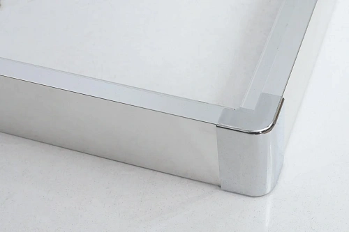 Душевой уголок BelBagno DUE-A-2-90-C-Cr 90x90 см, профиль хром, стекло прозрачное Душевой уголок BelBagno DUE-A-2-90-C-Cr 90x90 см, профиль хром, стекло прозрачное