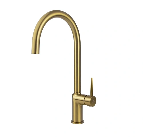 Смеситель для кухни Kaiser Vita шлифованное золото 43244-3 Смеситель для кухни Kaiser Vita шлифованное золото 43244-3