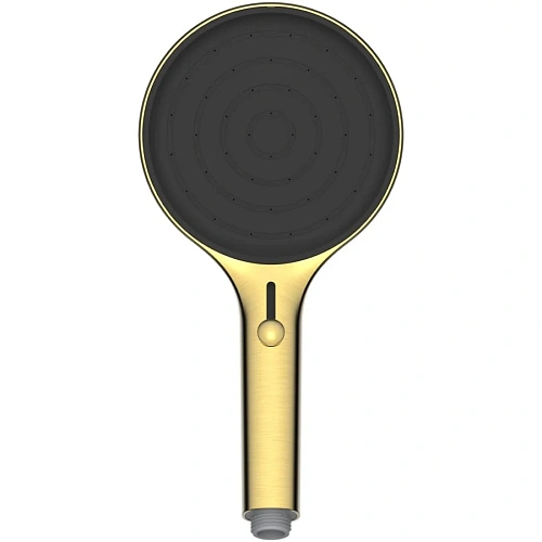 Душевая лейка Kaiser 4-х режимная, диаметр 135х274мм шлифованное золото SH-105 Душевая лейка Kaiser 4-х режимная, диаметр 135х274мм шлифованное золото SH-105