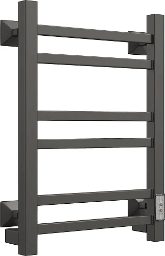 Полотенцесушитель электрический EWRIKA Пенелопа КВ 60х40, черный 538298 Полотенцесушитель электрический EWRIKA Пенелопа КВ 60х40, черный 538298