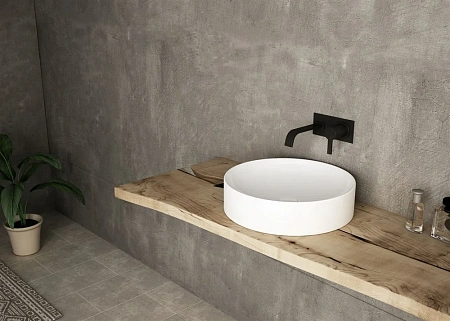 Раковина STWORKI накладная 43 3043-KL белый глянец 559790 Раковина STWORKI накладная 43 3043-KL белый глянец 559790