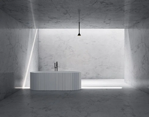 Ванна отдельностоящая ABBER AS9653 170x75 универсальная, белая матовая, искусственный камень Ванна отдельностоящая ABBER AS9653 170x75 универсальная, белая матовая, искусственный камень