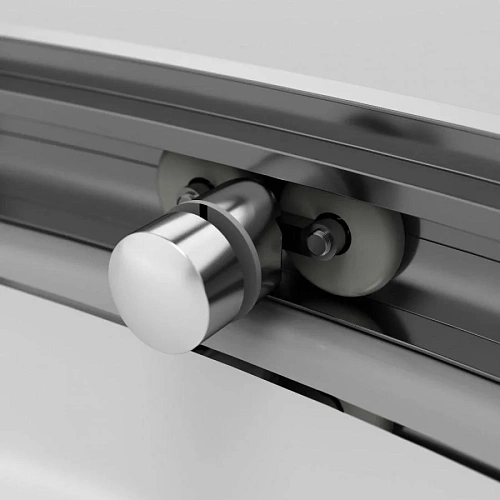 Душевой уголок AM.PM Like W83G-315-090CG64 Slide 90x90, стекло тонированное, профиль матовый серый Душевой уголок AM.PM Like W83G-315-090CG64 Slide 90x90, стекло тонированное, профиль матовый серый