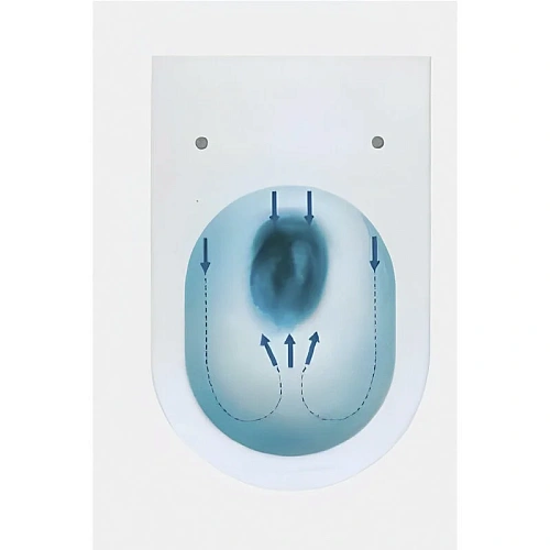 Унитаз напольный Ceruttispa NIVOLET CT8457 безободковый, сиденье микролифт Унитаз напольный Ceruttispa NIVOLET CT8457 безободковый, сиденье микролифт