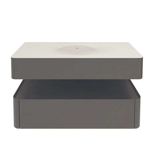 Тумба под раковину Vincea Caprise 1000 VMC-4CA100MG подвесная, серый матовый Тумба под раковину Vincea Caprise 1000 VMC-4CA100MG подвесная, серый матовый