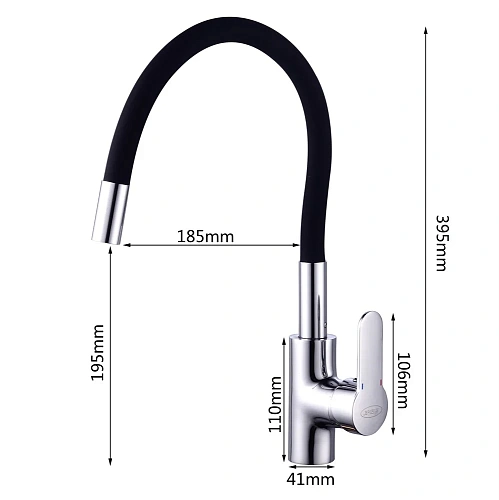 Смеситель для кухни River LUX К013BL 10000003152 Смеситель для кухни River LUX К013BL 10000003152