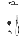 Душевая система Sancos Select SC3004MB встраиваемый, черный матовый Душевая система Sancos Select SC3004MB встраиваемый, черный матовый