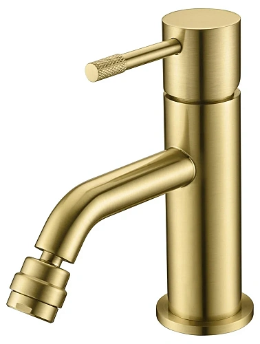 Смеситель для биде Boheme Uno Matt Gold 466-MG Смеситель для биде Boheme Uno Matt Gold 466-MG