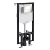 Картинка анонса товара «инсталляция для унитаза wasserkraft vils 56tlt.010.me.bn04 с клавишей смыва никель»