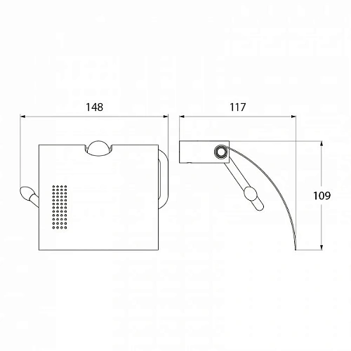 Держатель туалетной бумаги IDDIS Renior (L046) с крышкой Держатель туалетной бумаги IDDIS Renior (L046) с крышкой