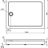 Душевой поддон STWORKI Эстерсунд 120x90, с сифоном 555170 Душевой поддон STWORKI Эстерсунд 120x90, с сифоном 555170