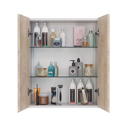 Шкаф Lemark COMBI 60 см подвесной, дуб кантри/белый LM03C60SH-dub Шкаф Lemark COMBI 60 см подвесной, дуб кантри/белый LM03C60SH-dub