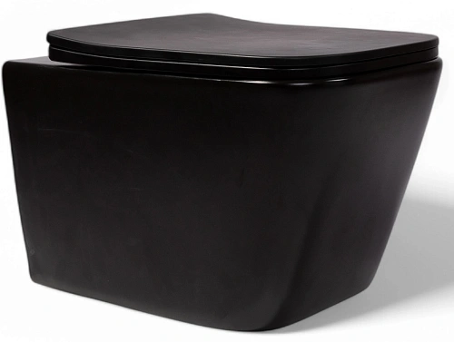 Унитаз подвесной CHARUS BLACK ALVA RIMLESS EWC700-114В безободковый c легкосъемным сиденьем микролифт Унитаз подвесной CHARUS BLACK ALVA RIMLESS EWC700-114В безободковый c легкосъемным сиденьем микролифт