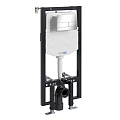 Инсталляция для унитаза WasserKRAFT Vils 56TLT.010.ME.BN04 с клавишей смыва никель Инсталляция для унитаза WasserKRAFT Vils 56TLT.010.ME.BN04 с клавишей смыва никель