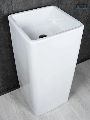 Раковина Gid Nb149 81119 напольная белая 41x41x85 Раковина Gid Nb149 81119 напольная белая 41x41x85