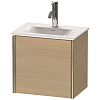 Картинка анонса товара «тумба под раковину duravit xviu xv4030rb171 подвесная 43 см средиземноморский дуб»
