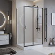 Душевой уголок BelBagno UNO-195-AH-1-120/80-C-NERO 1200x800 мм Душевой уголок BelBagno UNO-195-AH-1-120/80-C-NERO 1200x800 мм