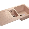 Кухонная мойка GranFest Standart S-940 KL св-роз светло-розовый Кухонная мойка GranFest Standart S-940 KL св-роз светло-розовый