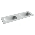 Раковина Ceramica Nova Grace CN7022 мебельная 1410x457x137 с двумя чашами и отверстиями под смеситель белый Раковина Ceramica Nova Grace CN7022 мебельная 1410x457x137 с двумя чашами и отверстиями под смеситель белый