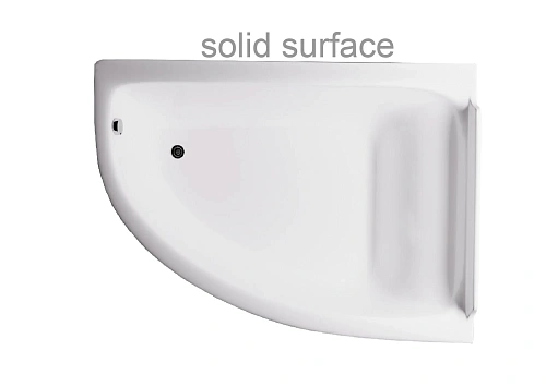 Ванна из искусственного камня Astra-Form Анастасия 01010064 правая, Solid Surface 1820х1250 Ванна из искусственного камня Astra-Form Анастасия 01010064 правая, Solid Surface 1820х1250