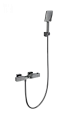 Смеситель для душа Wonzon & Woghand с термостатом, темный графит (WW-B2025-A-BGG) Смеситель для душа Wonzon & Woghand с термостатом, темный графит (WW-B2025-A-BGG)