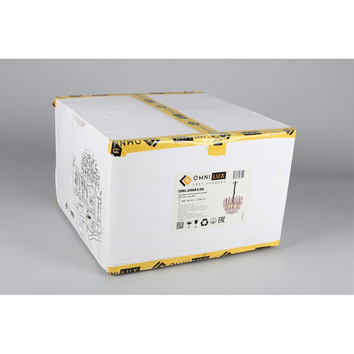 Люстра подвесная Omnilux Turri OML-89603-08 Люстра подвесная Omnilux Turri OML-89603-08