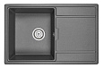 Кухонная мойка Granula 7804, ГРАФИТ (ЧЁРНО-СЕРЫЙ), кварц 780х500 Кухонная мойка Granula 7804, ГРАФИТ (ЧЁРНО-СЕРЫЙ), кварц 780х500