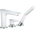 Смеситель на борт ванны hansgrohe PuraVida 15432000 Смеситель на борт ванны hansgrohe PuraVida 15432000