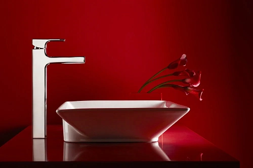 Смеситель для раковины Jacob Delafon Strayt E98340-CP Смеситель для раковины Jacob Delafon Strayt E98340-CP