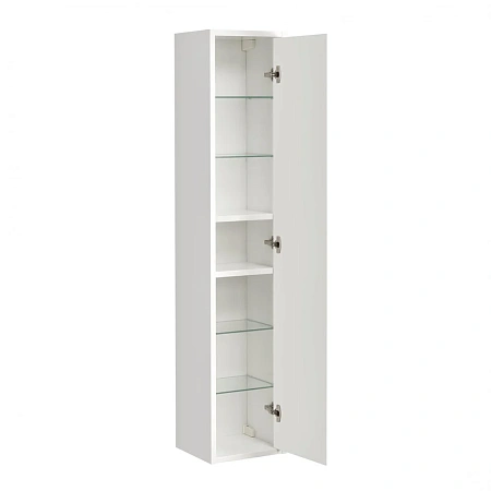 Шкаф-пенал Aquaton Римини белый глянец 1A232703RN010 NEW Шкаф-пенал Aquaton Римини белый глянец 1A232703RN010 NEW