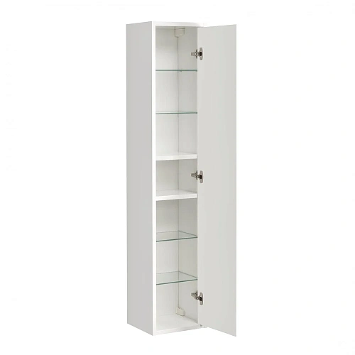 Шкаф-пенал Aquaton Римини белый глянец 1A232703RN010 NEW Шкаф-пенал Aquaton Римини белый глянец 1A232703RN010 NEW