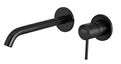 Смеситель для раковины Remer X Style X15PCFP, чёрный брашированный хром Смеситель для раковины Remer X Style X15PCFP, чёрный брашированный хром
