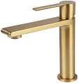 Смеситель для раковины Kaiser Serio 05311-3 Шлифованное золото Смеситель для раковины Kaiser Serio 05311-3 Шлифованное золото