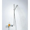 Душевой гарнитур Hansgrohe Raindance Select E 120 3jet/Unica S Puro 26621000 Душевой гарнитур Hansgrohe Raindance Select E 120 3jet/Unica S Puro 26621000