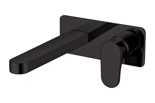 Смеситель для раковины Boheme Spectre черный 455-B встроенный Смеситель для раковины Boheme Spectre черный 455-B встроенный