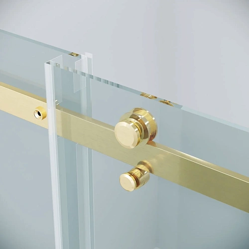 Душевая дверь GROSSMAN Classic 100.K33.04.100.32.00 (100x195) золото сатин, стекло прозрачное Душевая дверь GROSSMAN Classic 100.K33.04.100.32.00 (100x195) золото сатин, стекло прозрачное